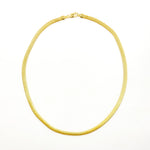 Load image into Gallery viewer, 500J02TULIPAN. 14K Solid Gold Bismark Mesh Necklace