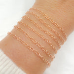 Load image into Gallery viewer, 1808RGF. Rose Gold Filled Smooth Cable Chain
