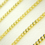 Load image into Gallery viewer, Solid Yellow Gold Flat Curb Link Chains