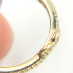Load image into Gallery viewer, 14K Solid Gold Heart Diamond Ring.