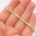 Load image into Gallery viewer, 14k Solid White Gold Diamond Bracelet