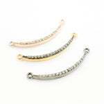 Load image into Gallery viewer, DC071. Diamond Sterling Silver Bar Pendant