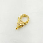 Load image into Gallery viewer, Diamond & Sterling Silver Pear Shape Trigger Clasp