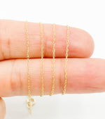 Load image into Gallery viewer, 14K Solid Gold Rope Chain