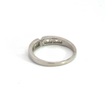 Load image into Gallery viewer, 14k Solid White Gold Diamond Ring.
