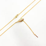 Load image into Gallery viewer, Buy 14k Solid Gold Diamond and Emerald Snake Necklace