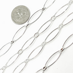Load image into Gallery viewer, V159SS. Sterling Silver Long & Short Oval Link