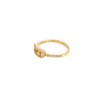 Load image into Gallery viewer, 14k Solid Gold Diamond Oval Shape Ring.