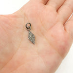 Load image into Gallery viewer, DC300. Diamond Sterling Silver Rhombus Shape Charm
