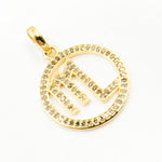 Load image into Gallery viewer, DC388. Diamond Sterling Silver Round Scorpio Zodiac Pendant