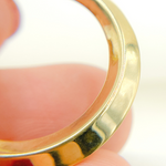 Load image into Gallery viewer, GER131. 14K Solid Gold Hollow Hoop Earrings