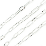 Load image into Gallery viewer, Sterling Silver Flat Long and Short Chains