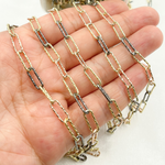 Load image into Gallery viewer, Diamond Cut Paperclip Chain