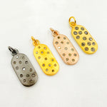 Load image into Gallery viewer, DC788. Diamond & Sterling Silver Oval Pendant