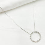 Load image into Gallery viewer, NT402333. 14K Solid Gold Diamond Necklace