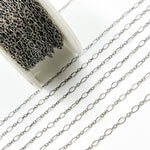 Load image into Gallery viewer, Shop Now Silver Hammered Long & Short Link Chain