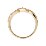 Load image into Gallery viewer, 14K Solid Gold Diamond Ring.