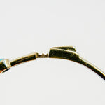 Load image into Gallery viewer, BNZ68414. 14K Solid Yellow Gold and Gemstone Bangle
