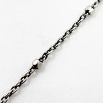 Load image into Gallery viewer, Sterling Silver Cube Satellite Necklace