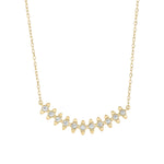 Load image into Gallery viewer, NFE72373. 14K Solid Gold Diamond Necklace