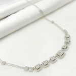 Load image into Gallery viewer, NK112596. 14K Solid White Gold Diamond Necklace