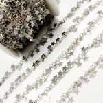 Load image into Gallery viewer, Silver Star Dangle Chain
