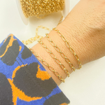 Load image into Gallery viewer, Buy 14k Gold Filled Oval & Round Link Chain