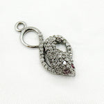 Load image into Gallery viewer, DC470. Diamond Sterling Silver Snake Pendant with Gemstone