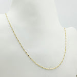 Load image into Gallery viewer, 14K Solid Gold Satellite Chain
