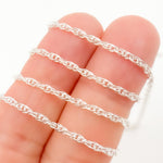 Load image into Gallery viewer, 015RSS. Sterling Silver Rope Chain