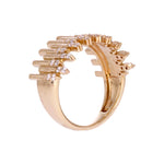 Load image into Gallery viewer, RFG19504. 14K Solid Gold Diamond Band Ring