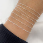 Load image into Gallery viewer, Sterling Silver Smooth Cable Chain