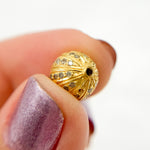 Load image into Gallery viewer, DC820. Diamond & Sterling Silver Round Bead