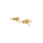 Load image into Gallery viewer, 14K Solid Gold Diamond Heart Studs Earrings. ER416801Y
