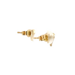 Load image into Gallery viewer, ER416801Y. 14K Solid Gold Diamond Heart Studs Earrings