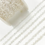 Load image into Gallery viewer, Sterling Silver Dangle Rings Chain
