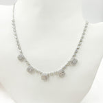 Load image into Gallery viewer, NK401364. 14K Solid Gold Diamond Necklace