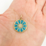 Load image into Gallery viewer, KG20A. 14K Solid Gold Round Charm