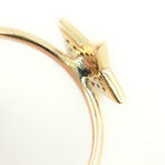 Load image into Gallery viewer, 14K Solid Gold Star Diamond Ring.