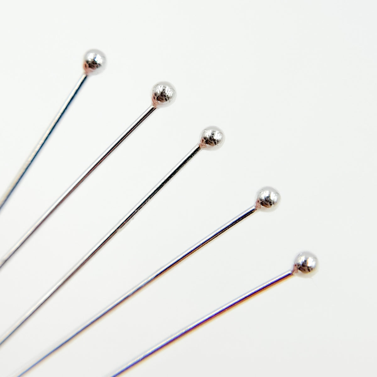 Sterling Silver Ball 2 Inch Headpin