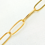 Load image into Gallery viewer, 14k Gold Filled Flat Paperclip Chain