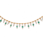 Load image into Gallery viewer, NFN71705. 14K Solid Gold Diamond and Gemstone Necklace