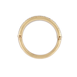 Load image into Gallery viewer, 14K Gold Diamond Double Band Ring
