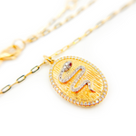 Load image into Gallery viewer, Buy 14k Solid Gold Diamond and Ruby Oval Snake Necklace