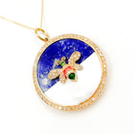 Load image into Gallery viewer, Gold Round Pendants