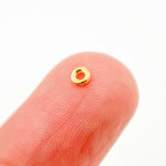 Load image into Gallery viewer, Shop now 3MM Close Gold Plated Jump Ring