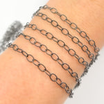Load image into Gallery viewer, Shop Now Sterling Silver Twisted Cable Chain