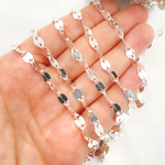 Load image into Gallery viewer, V68SS. 925 Sterling Silver Fancy Marina Chain