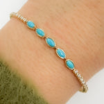 Load image into Gallery viewer, BNG68562. 14K Solid Yellow Gold Gemstone and Diamond Fancy Bangle