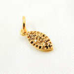 Load image into Gallery viewer, DC925. Diamond Sterling Silver Marquise Shape Charm